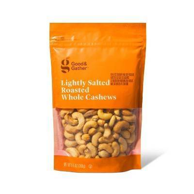 Good & Gather Lightly Salted Roasted Whole Cashews - 9.5oz - Good & Gathertm
