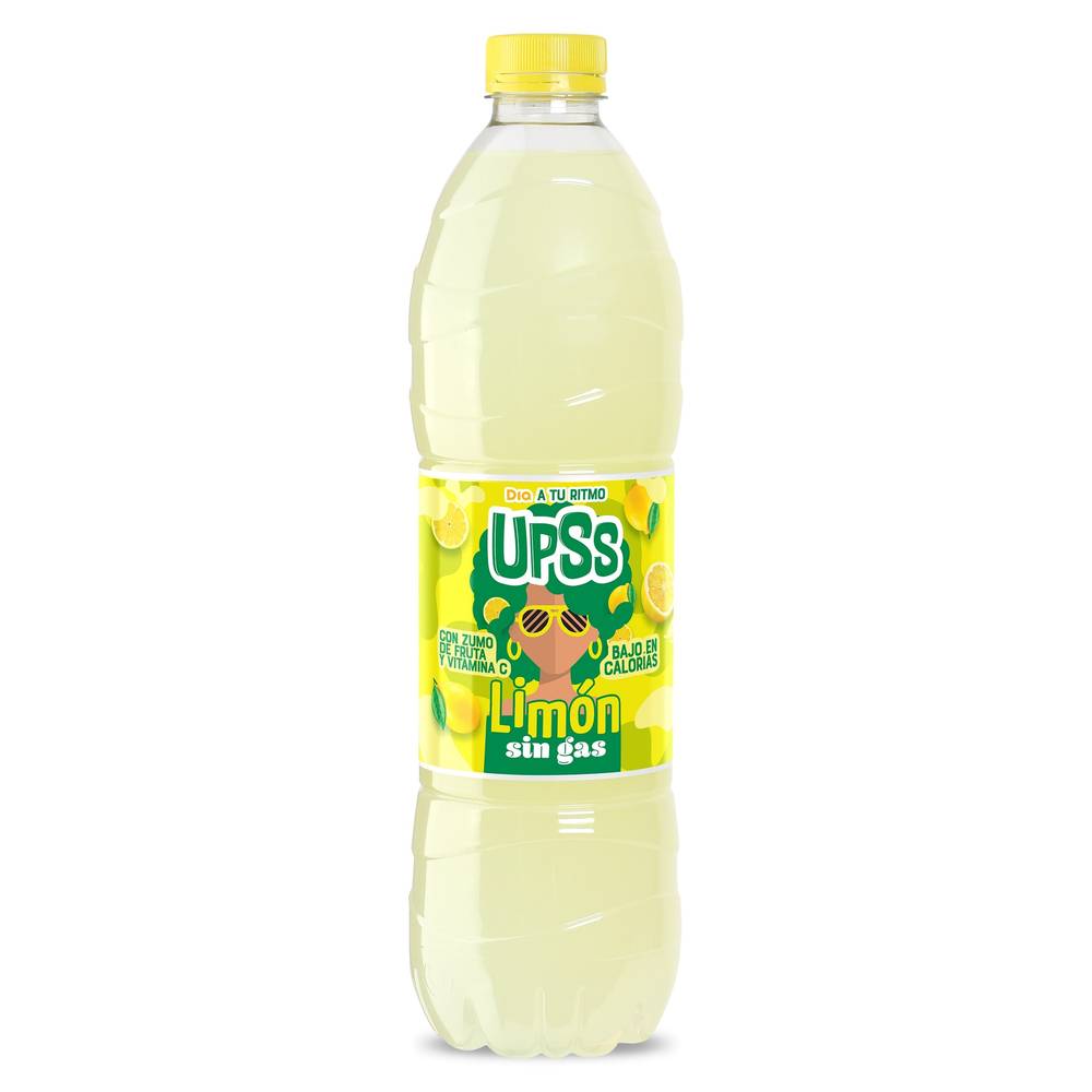 Refresco De Limón Sin Gas Upss Dia Botella 1.5 L