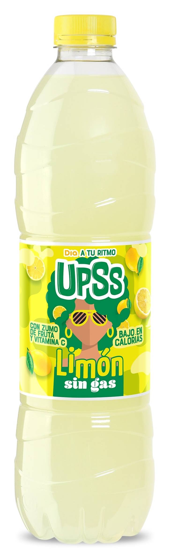Refresco De Limón Sin Gas Upss Dia Botella 1.5 L