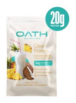 Oath Nutrition Protein Powder, Coconut Colada (1 oz)