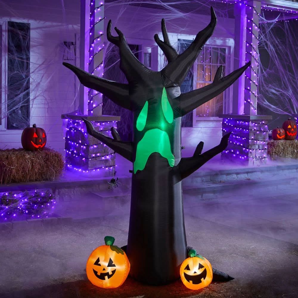 Home Accents Holiday 7 Ft Led Tree Inflatable Airblown® I13