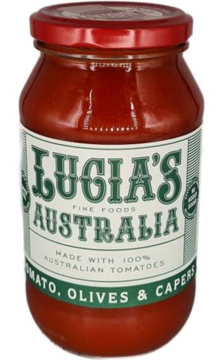 Lucia's Tomato Olive & Capers (500g)