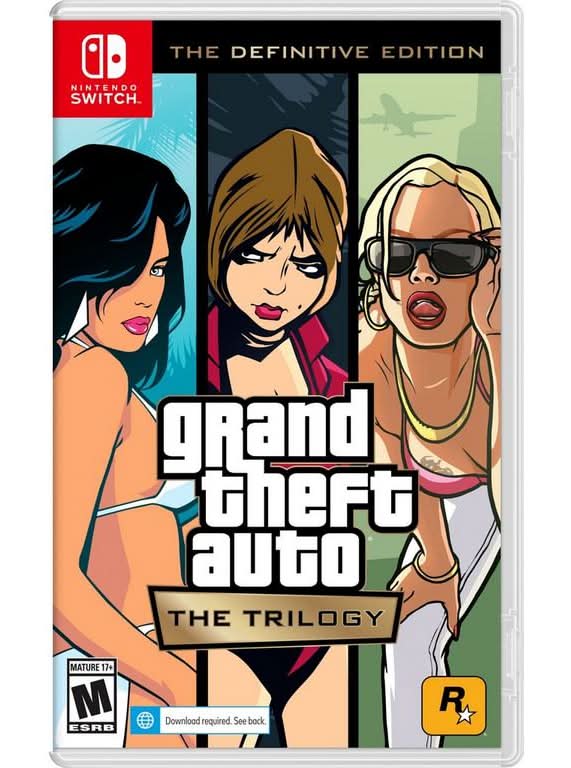 Nintendo Switch Grand Theft Auto the Trilogy–The Definitive Edition