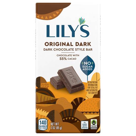 Lily's Original 55 % Cocoa Dark Chocolate