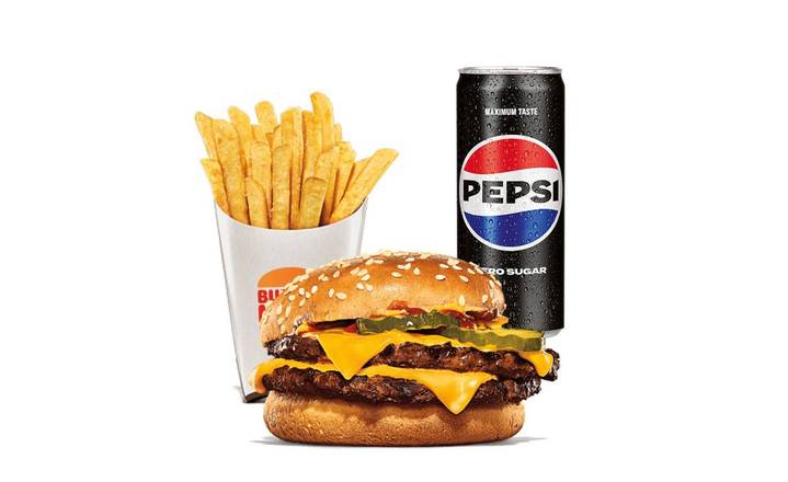 Double Cheeseburger Zestaw