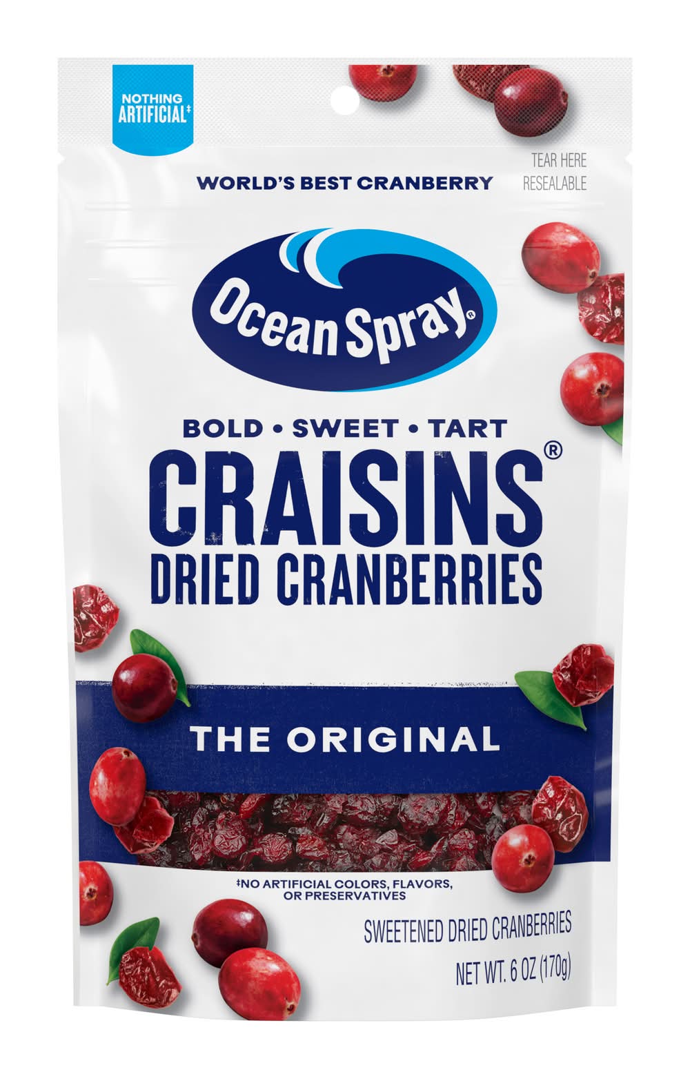 Ocean Spray The Original Craisins Dried Cranberries (6 oz)