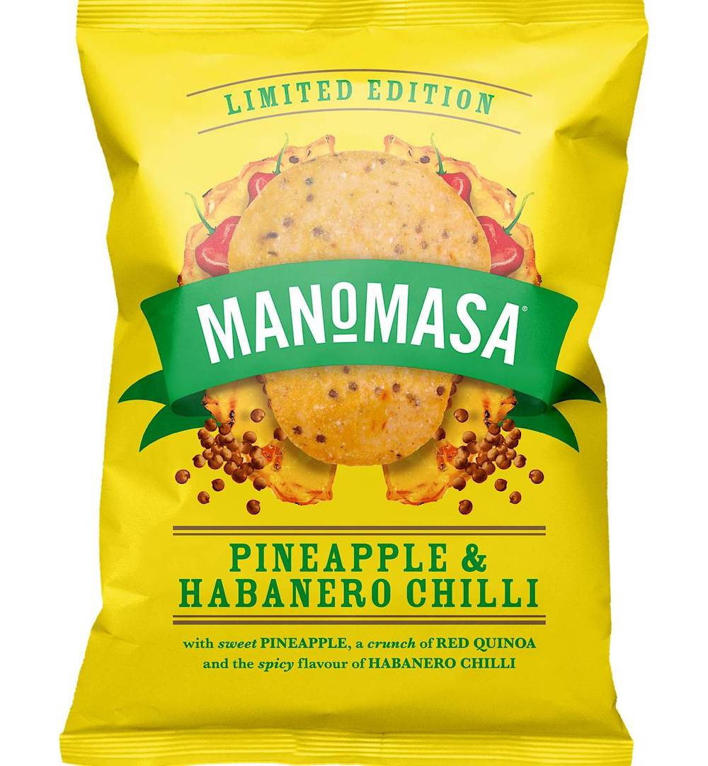 Pineapple & Habanero Chilli Tortilla Chips 140g