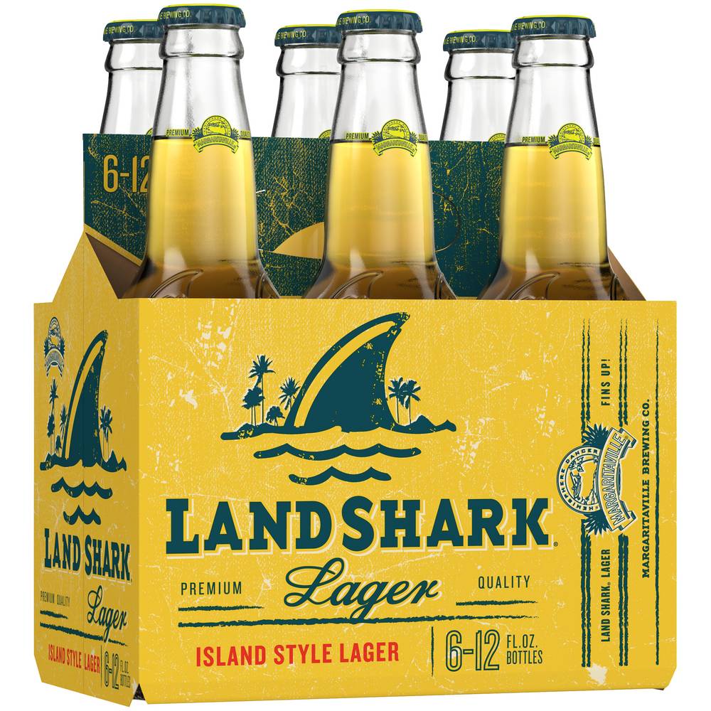 LandShark Island Style Lager Beer (6 x 12 fl oz)