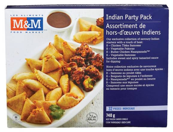 M&M Food Market Indian Party pack (740 g)