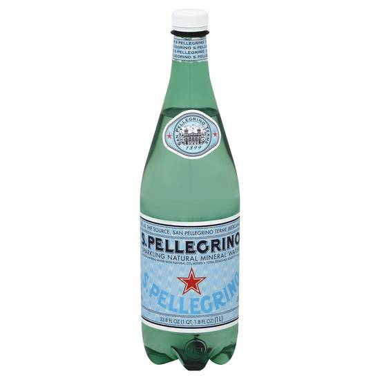 San Pellegrino Sparkling Natural Mineral Water (33.8 fl oz)