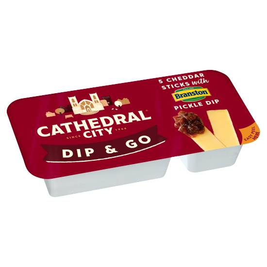 Cathedral City Cheddar Sticks With Branston Pickle Dip (5 ct)