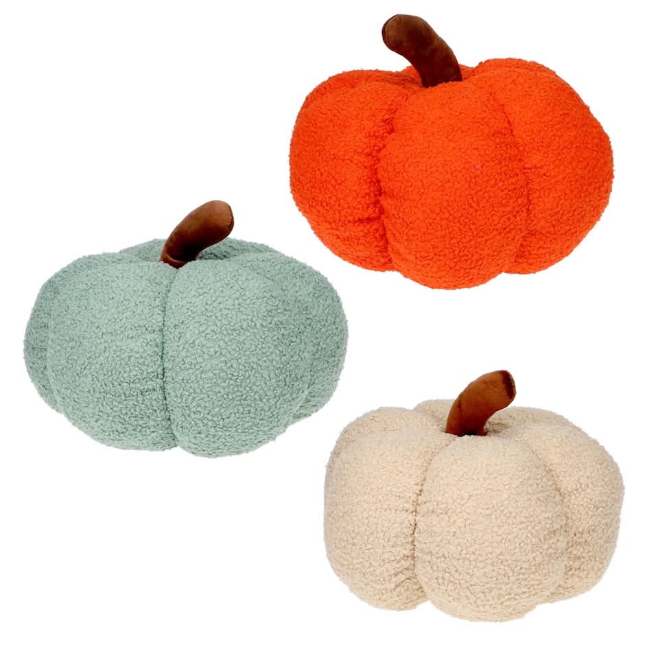 Seasonal Collection Pumpkin Pillow, Assorted (3 ct)