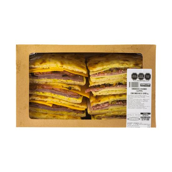 Kirkland Signature sandwich italiano (unidad: 1.2 kg aprox)