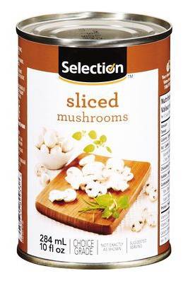 Selection Sliced Mushrooms (284 ml)