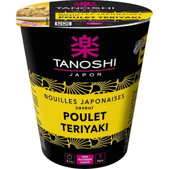 Tanoshi Nouilles Japonaises saveur Poulet Teriyaki 65 g