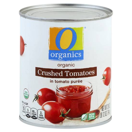 O Organics Crushed Tomatoes in Tomato Puree (28 oz)