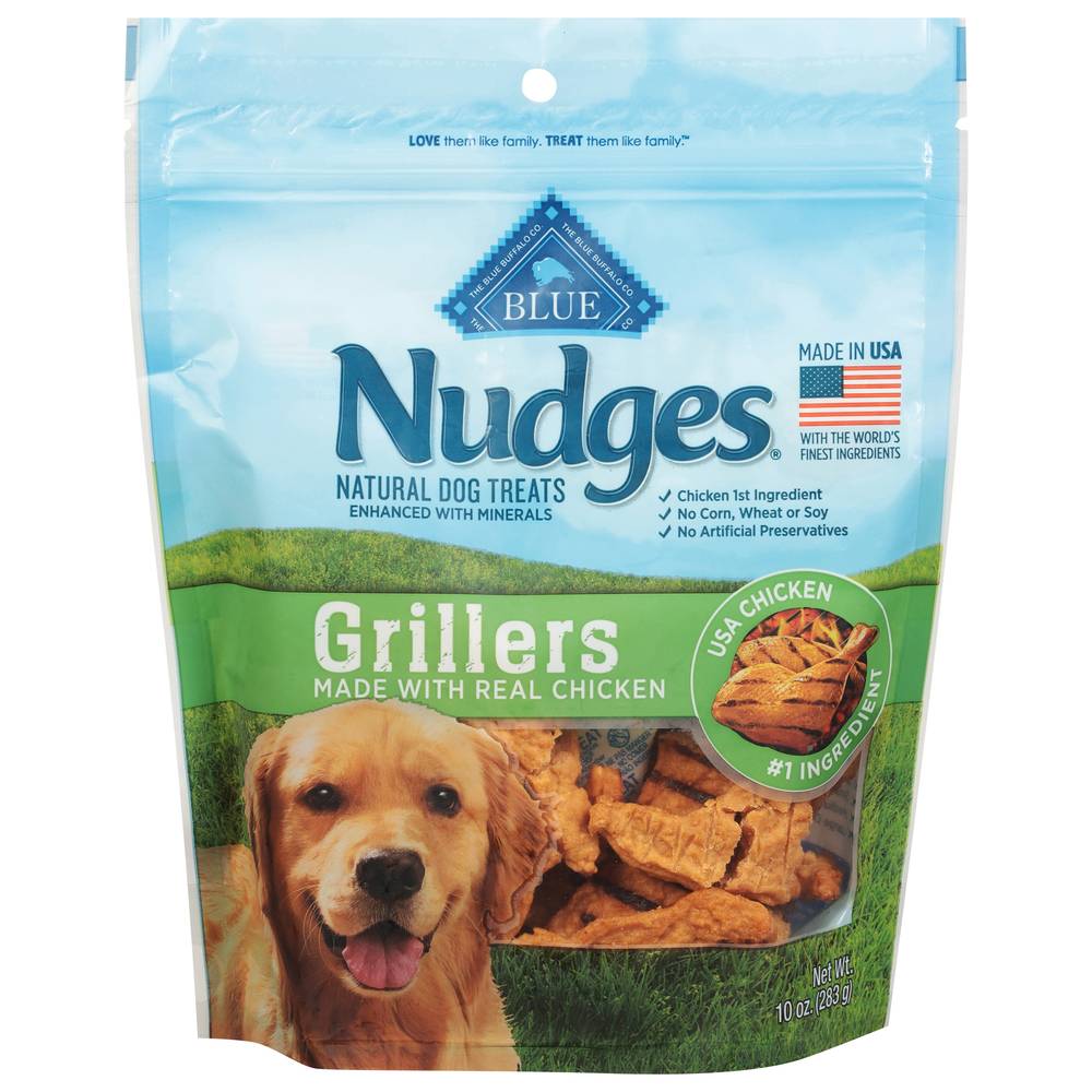 Blue Buffalo Nudges Grillers Natural Dog Treats