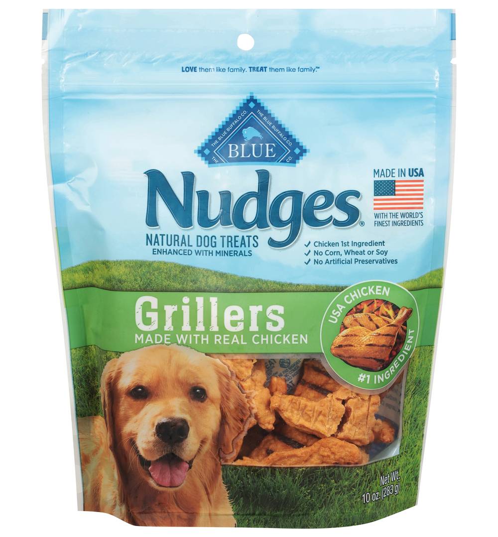 Blue Buffalo Nudges Grillers Natural Dog Treats (10 oz)