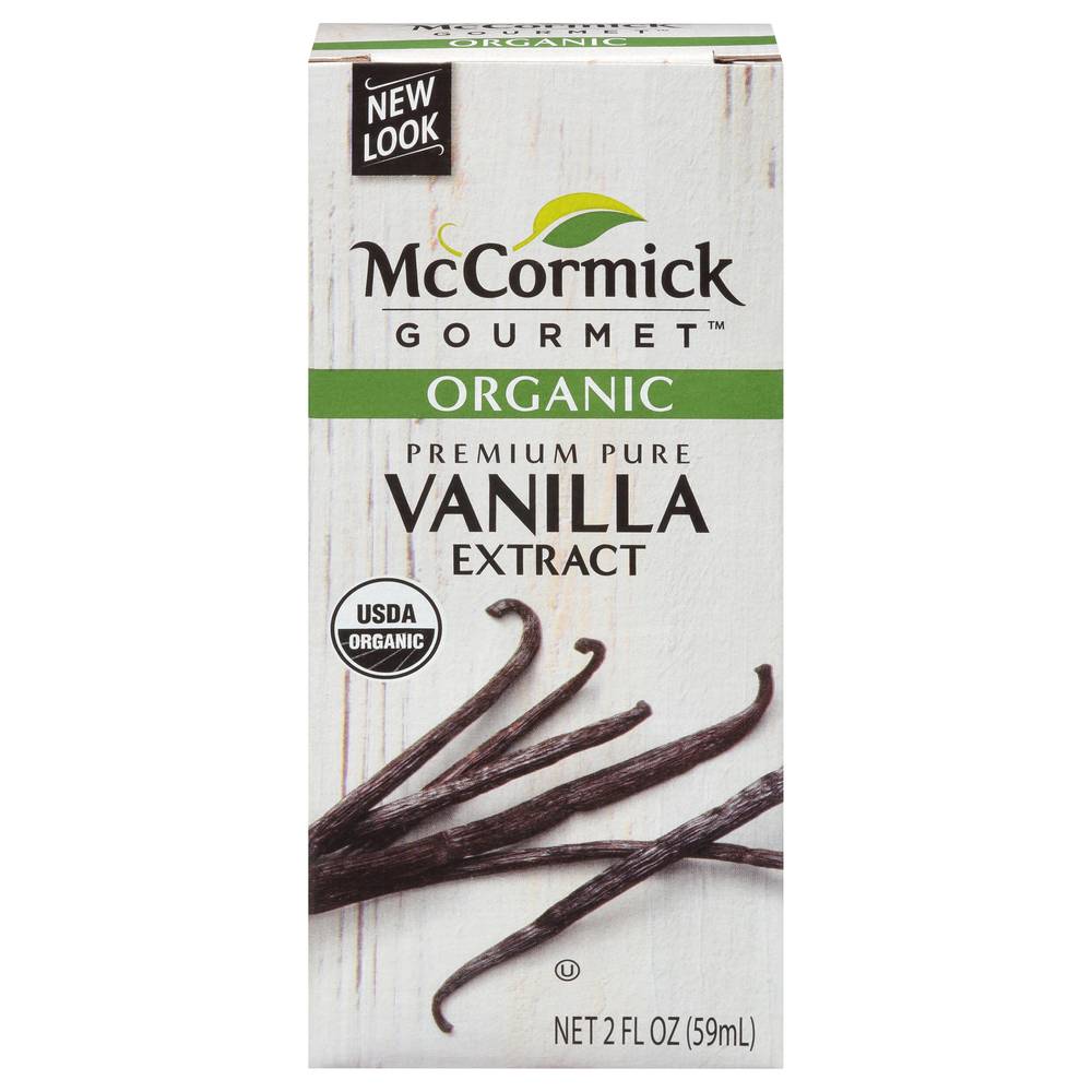 McCormick Gourmet Organic Premium Pure Vanilla Extract (2 fl oz)