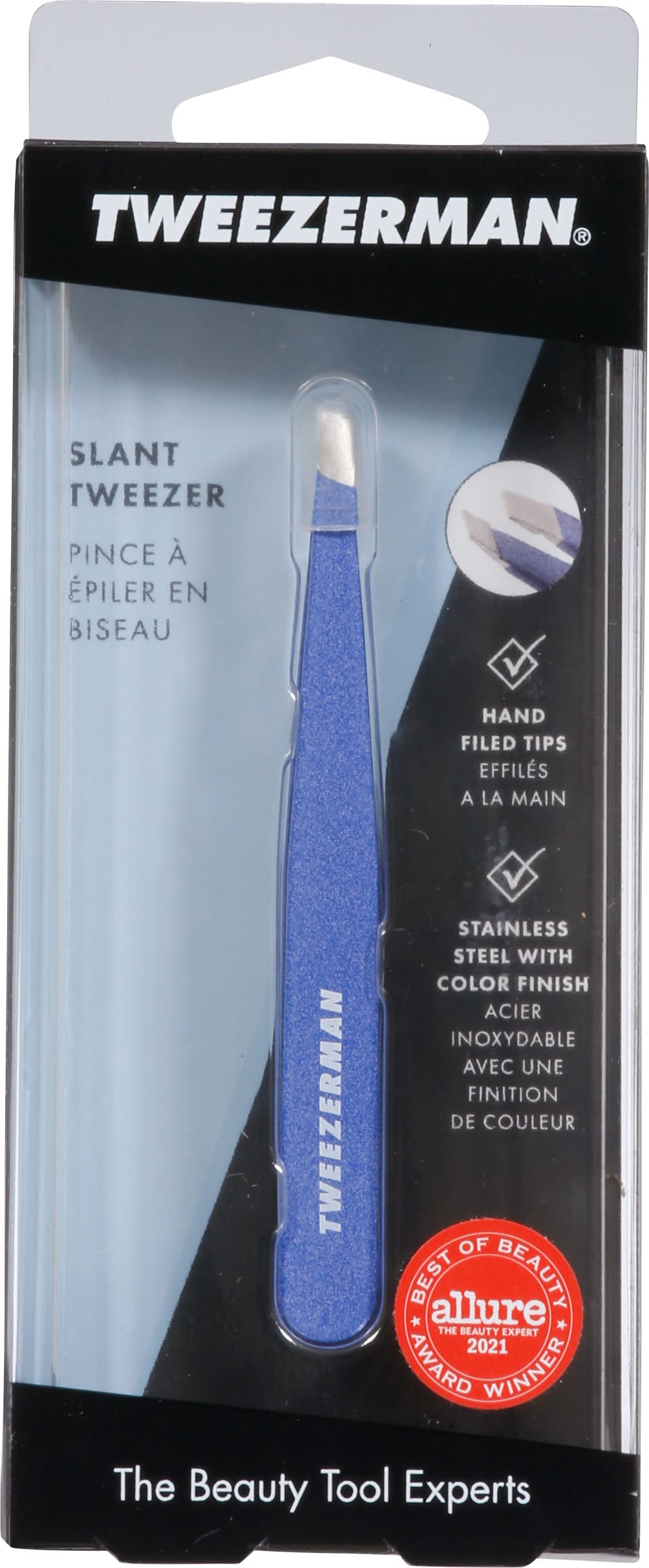 Tweezerman Slant Tweezer, Granite Sky