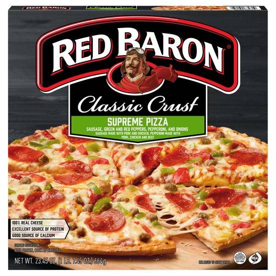 Red Baron Classic Crust Supreme Pizza (23.5 oz)