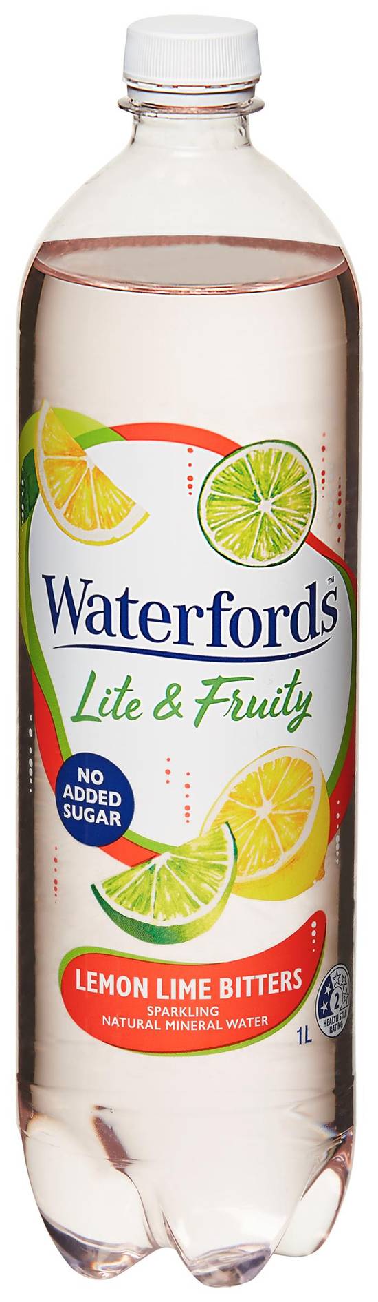 Waterfords Sparkling Lite & Fruity Lemon Lime Bitter 1L