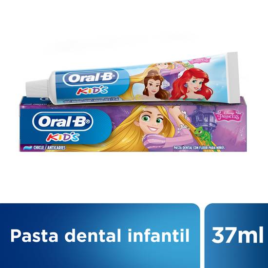 Oral-b pasta dental kids princesas (37 ml)