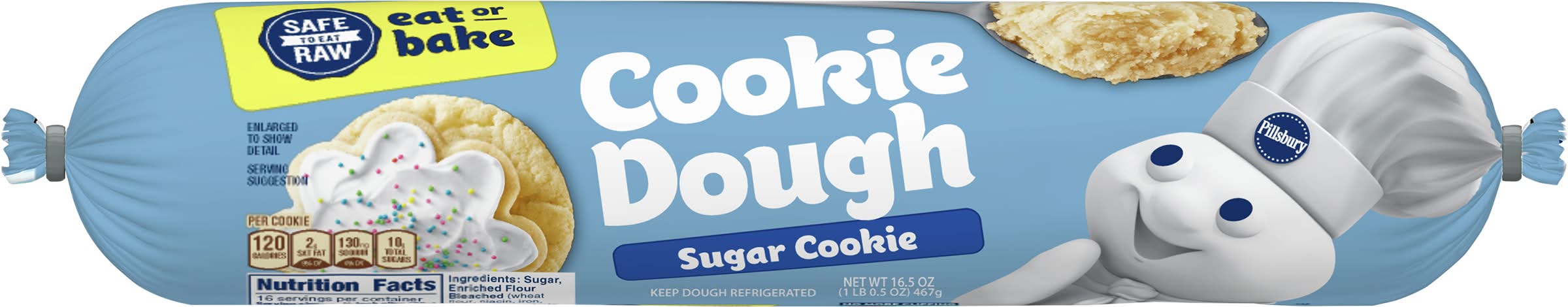 Pillsbury Sugar Cookie Dough (16.5 oz)