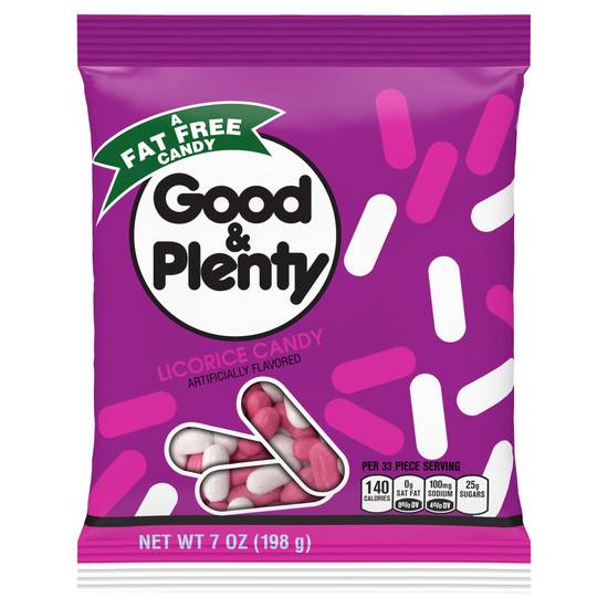 Good & Plenty Soft & Chewy Licorice Candy (7 oz)