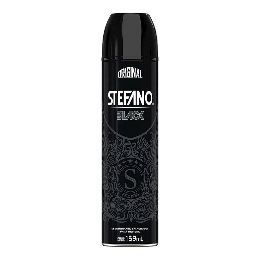 Stefano desodorante aroma black (aerosol 113 g)