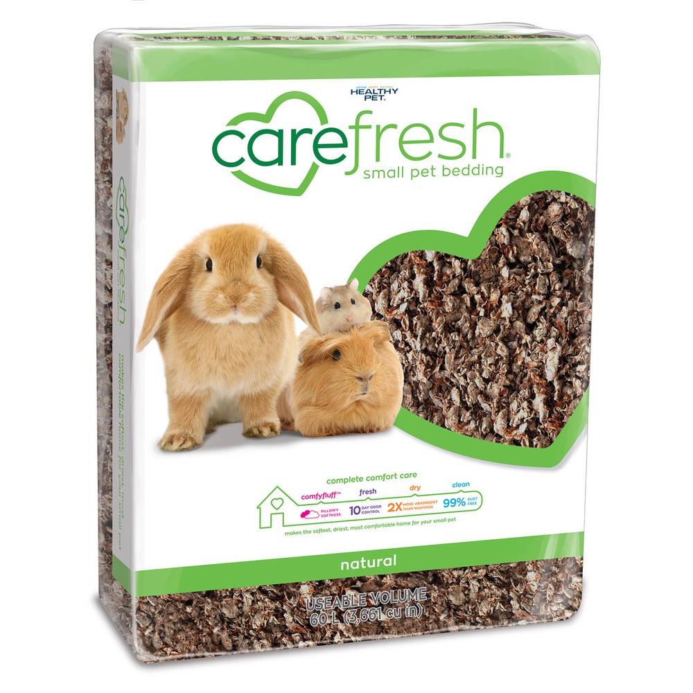 Carefresh sustrato natural de papel para pequeñas mascotas