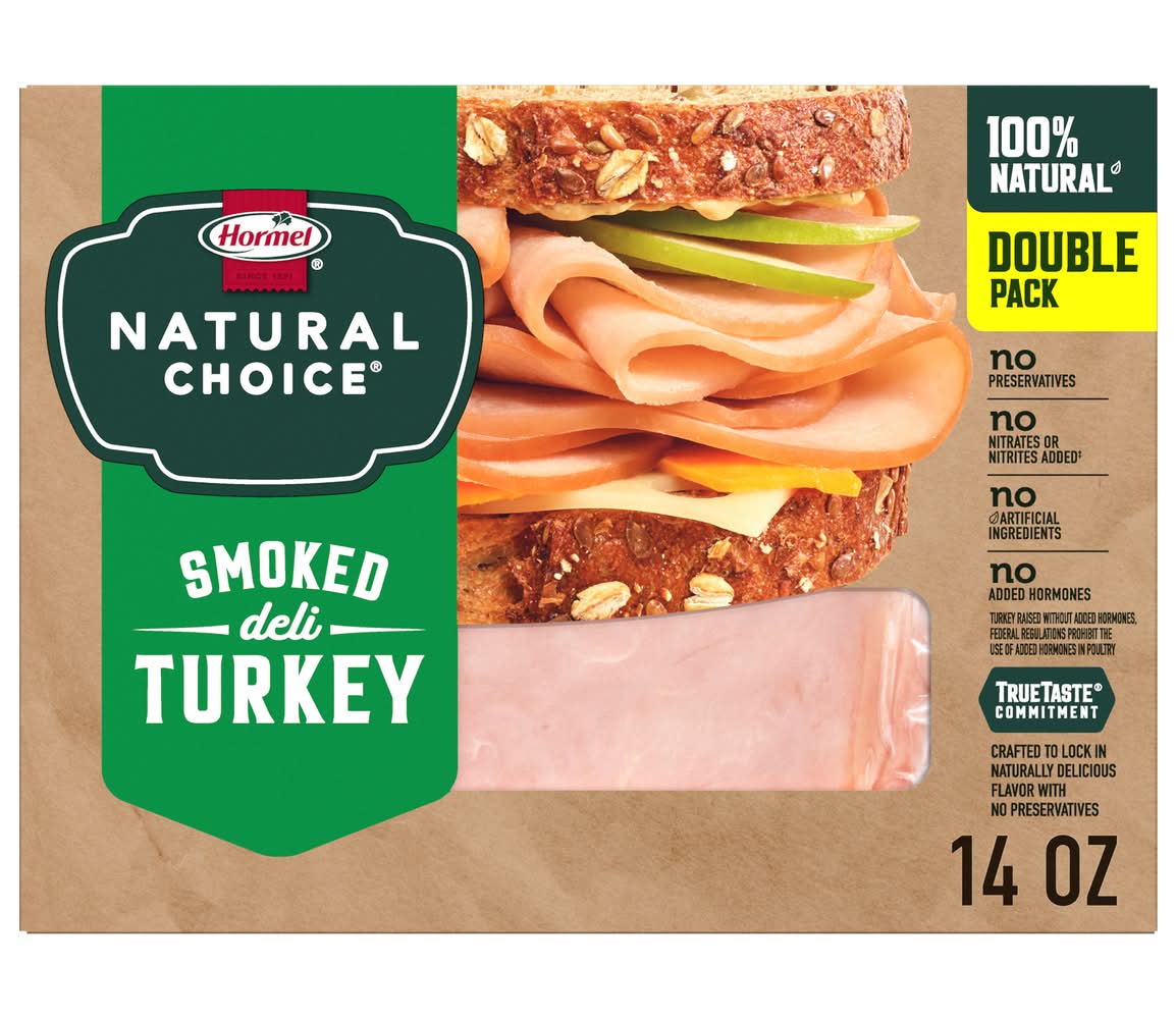 Hormel Natural Choice Smoked Deli Turkey (14 oz)