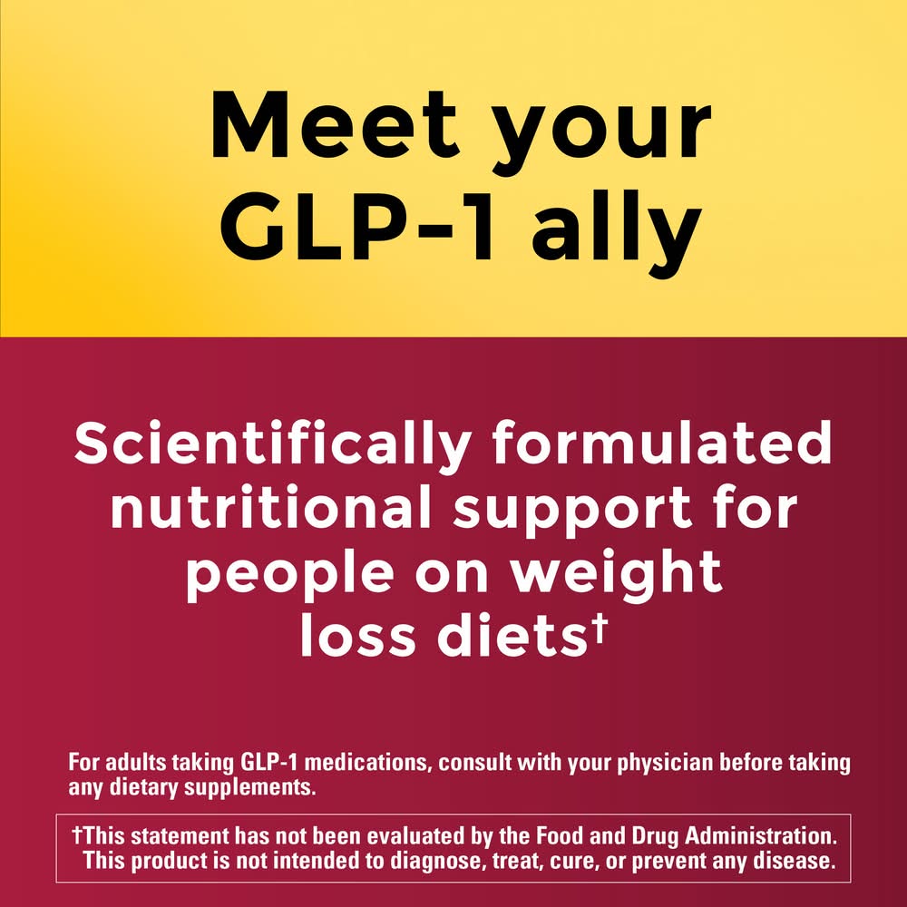 nature made glp-1 Nature Made Glp-1 Companion Health pack Nutritional Support Supplements (30  ct)