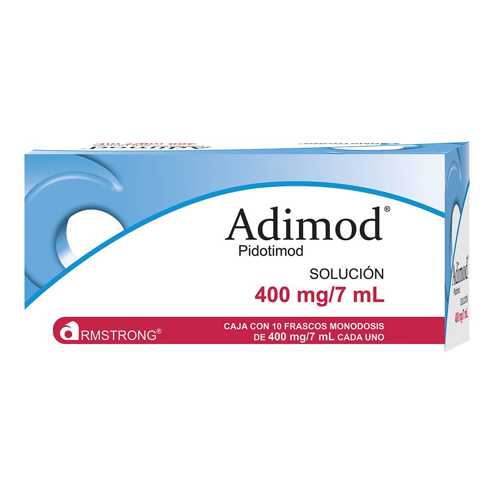 Armstrong adimod solución 400 mg / 7 ml (10 piezas)