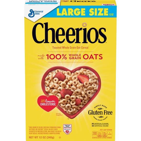 Cheerios Breakfast Cereal (12 oz)