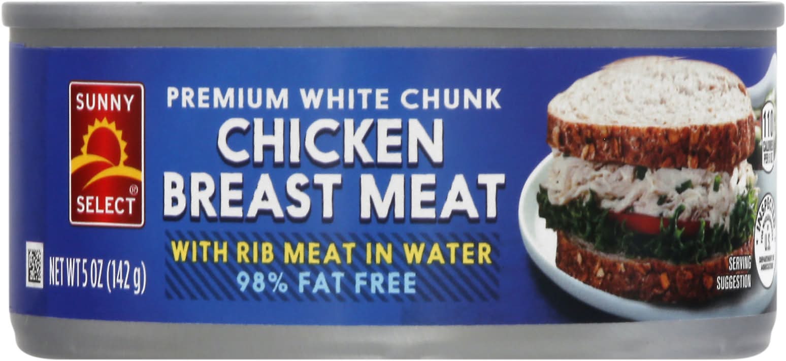 Sunny Select Chicken Breast With Rib Meat in Water (142 g)