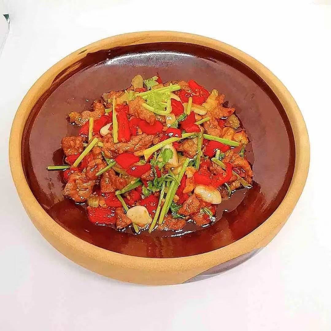 小炒黄牛肉 牛肉の旨辛炒め