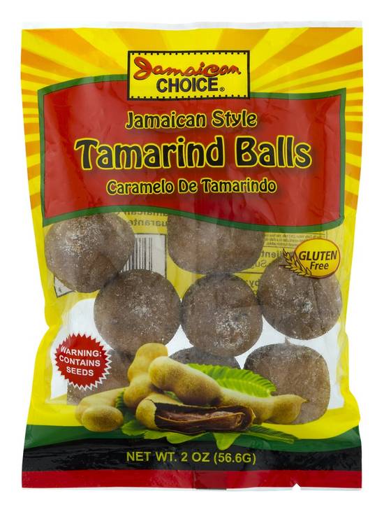Jamaican Choice Gluten Free Tamarind Balls (caramel)
