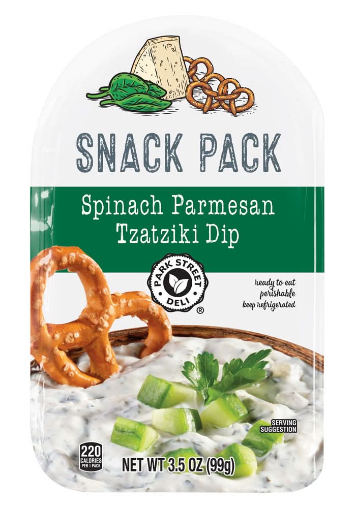 Park Street Deli Spinach Parmesan Tzatziki Dip (3.5 oz)