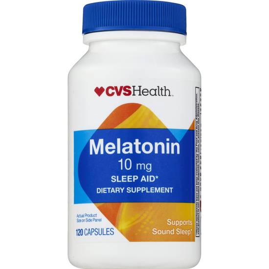 CVS Health Melatonin Capsules 10mg, 120CT
