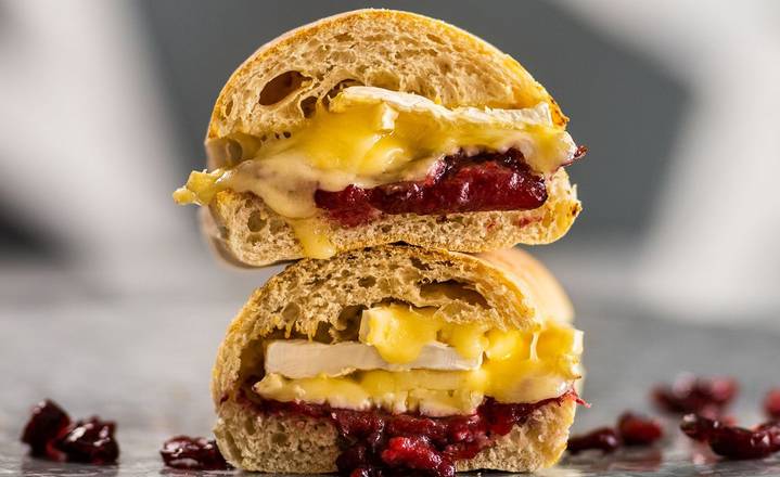 Brie & Cranberry Panini