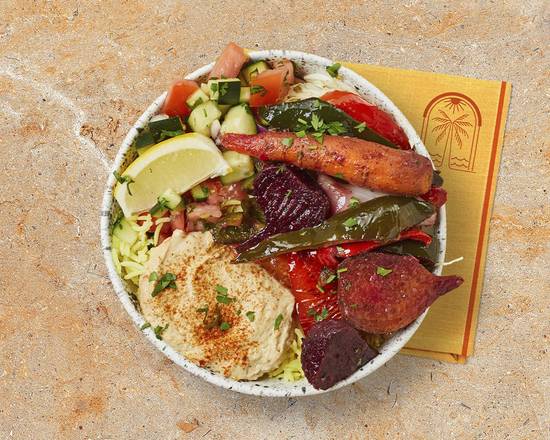 Grilled Mixed Vegetable Rice Bowl