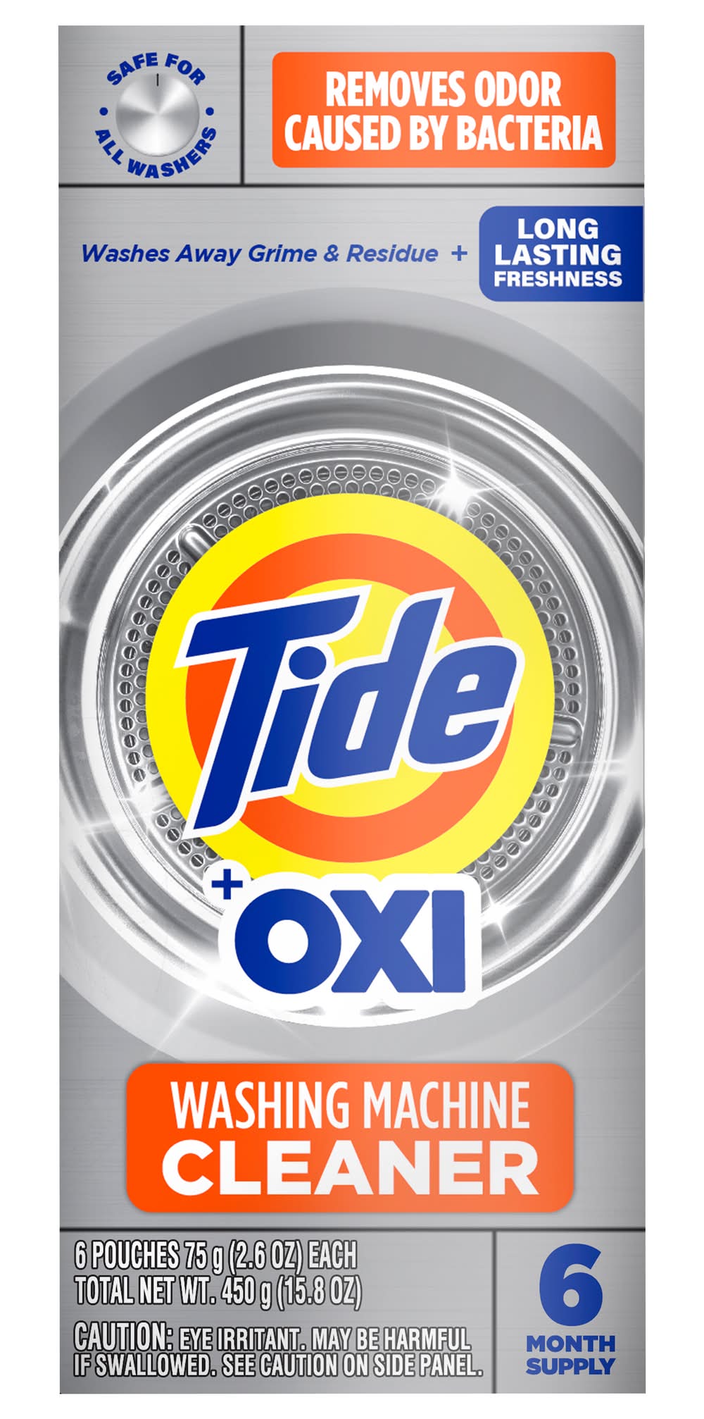 Tide Washing Machine Cleaner (2.6 oz, 6 ct)