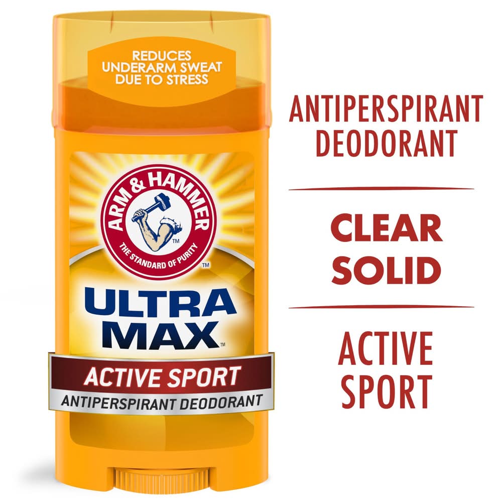 Arm & Hammer Ultra Max Active Sport Deodorant (2.6 oz)
