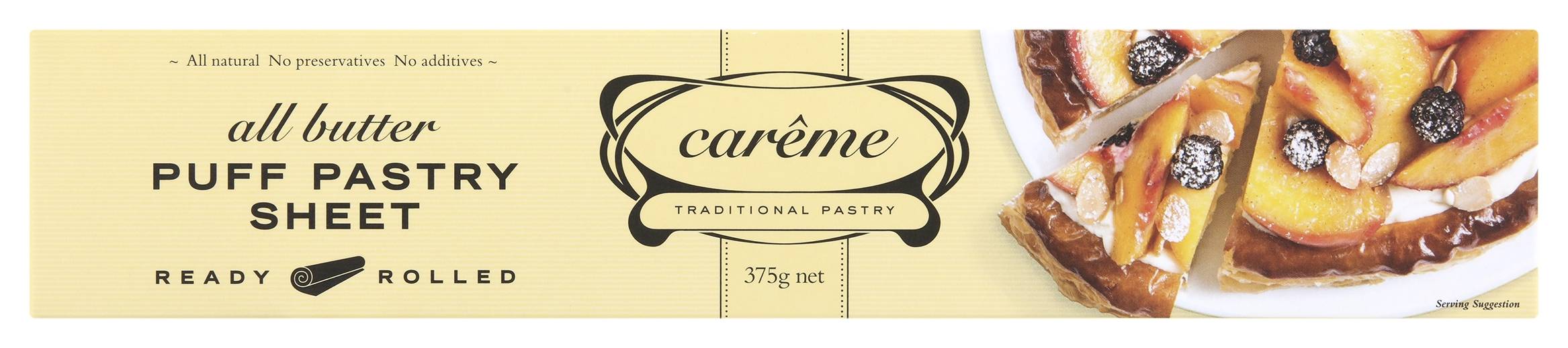 Careme Butter Puff Pastry (375g)