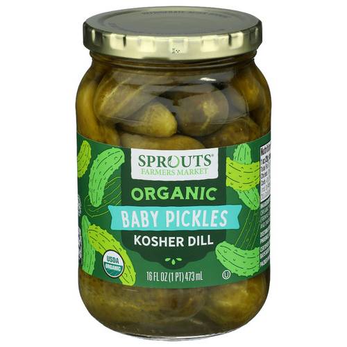 Sprouts Organic Kosher Dill Baby Pickles