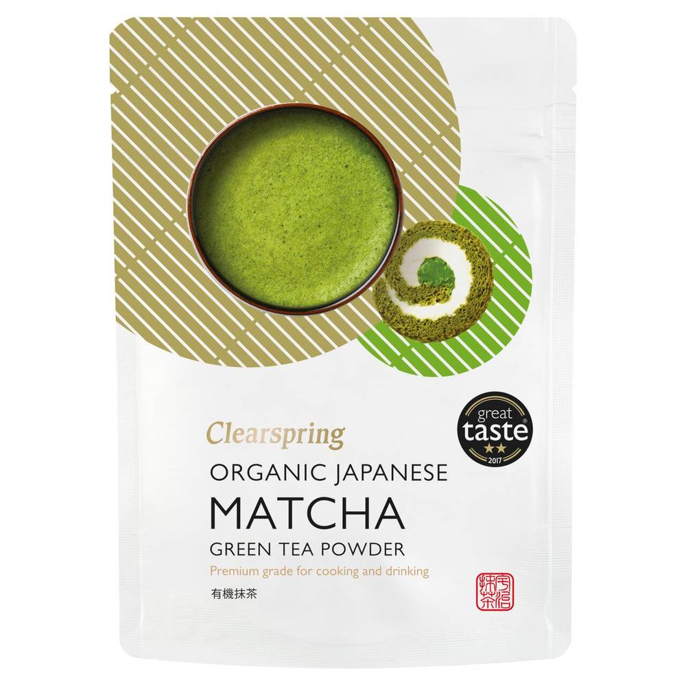 Clearspring Organic Premium Matcha Green Tea Powder (40gr)