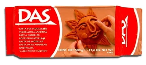 Pasta Modelar Terracota 500g Das