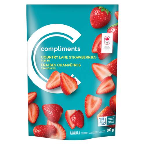 Compliments Frozen Country Lane Strawberries 600 g