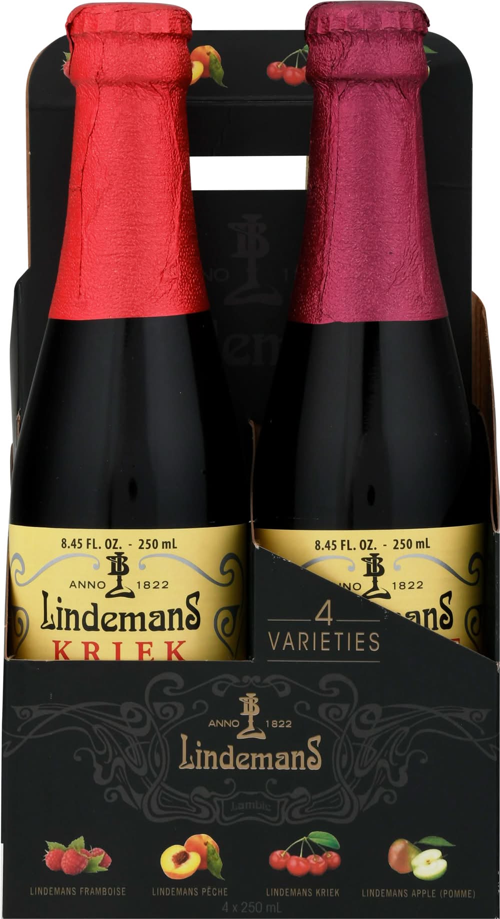 Lindeman's Beer, Assorted (4 x 250 ml)